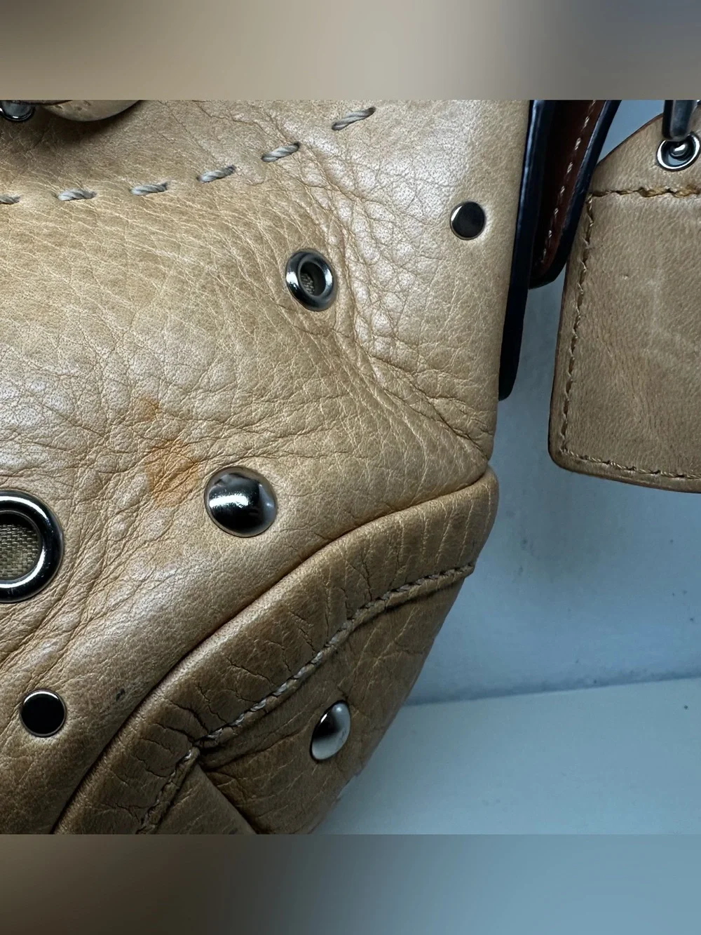 Coach Vintage Soho Studded Demi Hobo Bag